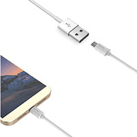 Devia Smart USB-C - USB-A kabel - 1m (2,1A) Hvid 