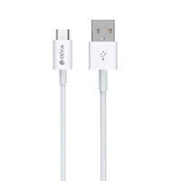 Devia USB lader Smart 2,1A (1xUSB-A) + microUSB kabel