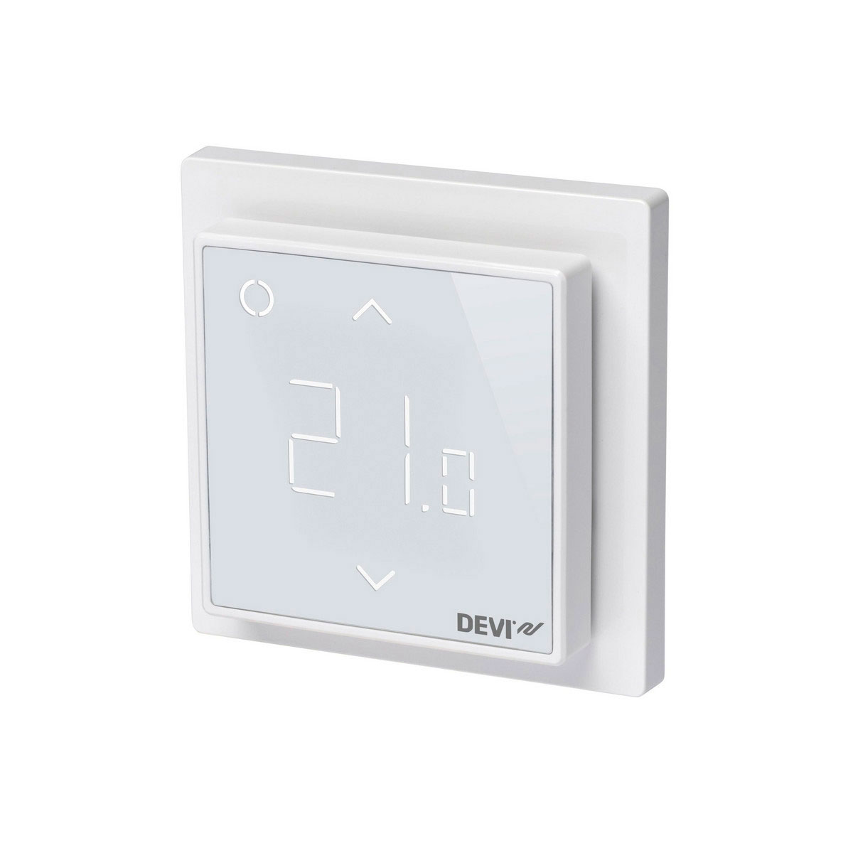 Smart Timer-termostat m/WiFi (Gulvvarme) Hvid