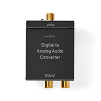 Digital til Analog konverter (RCA/Toslink til 2xRCA) Nedis