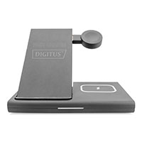Digitus 3-i-1 Ladestation t/iPhone/Airpods/Apple Watch 15W (Qi)