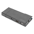 Digitus 7-i-1 USB Dockingstation (HDMI/VGA/USB-A/RJ45/Kortlser)