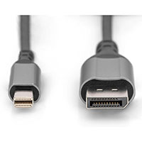 Digitus DisplayPort 1.4 Kabel 8K - 2m (Mini DisplayPort/DisplayPort)