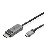Digitus DisplayPort Adapterkabel - 2m (USB-C/DisplayPort)