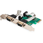 Digitus DS-30000-1 Serial PCIe Interfacekort (2xD-SUB)
