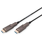 Digitus HDMI AOC Hybrid fiberoptisk kabel 4K - 15m (HDMI-D)
