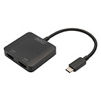 Digitus MST Video USB-C Hub - 4K/60Hz (2xHDMI)