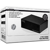 Digitus VGA Splitter 1 in/4 out 500MHz (2048x1536)