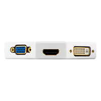 DisplayPort til DVI/HDMI/VGA adapter 4K - Deltaco