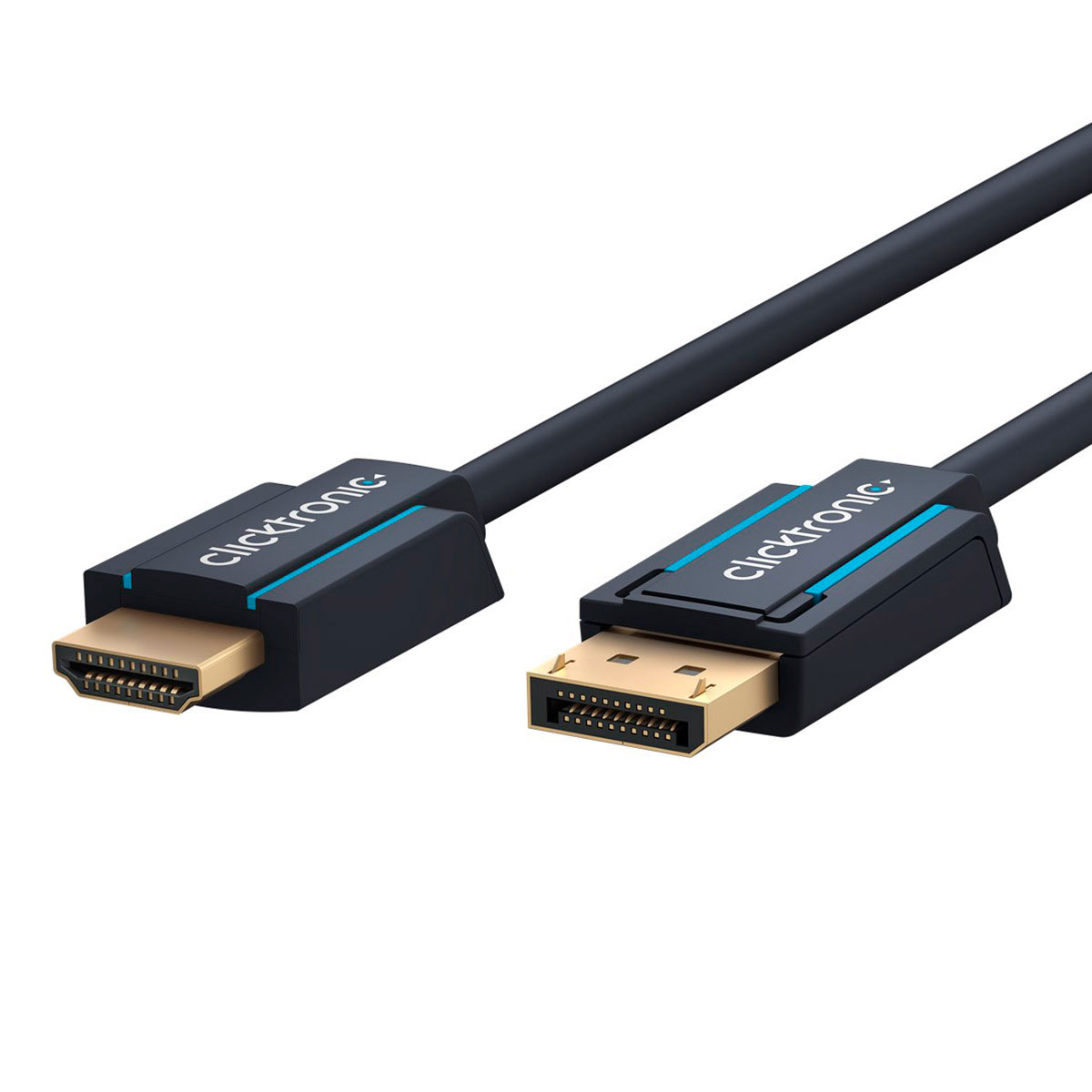 Forventning jomfru hjem DisplayPort til HDMI kabel 4K - 5m (1.2/2.0) Clicktronic