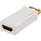 DisplayPort til HDMI Adapter 4K (Hvid)