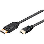 Displayport til HDMI kabel High-End - 1m