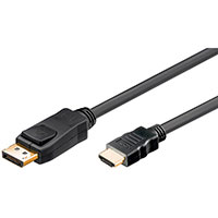 Displayport til HDMI kabel High-End - 2m