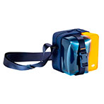 DJI Mini Bag Bæretaske t/Opladningsstation/Drone (15x5,5x15cm) Blå/Gul