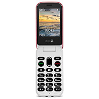 Doro 6041 Klaptelefon m/Tastatur - DualSIM (Bluetooth) Rd