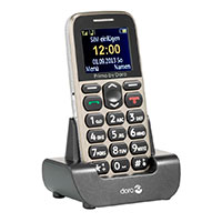 Doro Primo 215 Senior mobiltelefon m/Bluetooth (2G) Beige
