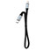 Dudao L10P USB-C - Lightning Kabel 10W - 23cm (USB-C/Lightning) Sort