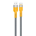 Dudao L23AC USB Kabel 120W - 1m (USB-A/USB-C) Gr