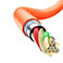 Dudao L24CL Vinklet Lightning Kabel 30W - 1m (USB-A/Lightning) Orange