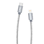 Dudao L5Pro USB-C til Lightning Kabel 45W - 1m (USB-C/Lightning) Grå