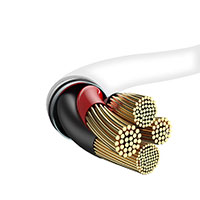 Dudao USB-C til Lightning Kabel - 1m (30W) Hvid