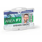 Durable ECO ID-kort holder - Grå (54x87mm) 10-pack