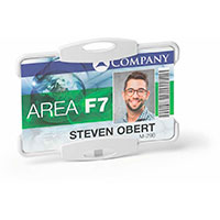 Durable ECO ID-kort holder - Gr (54x87mm) 10-pack