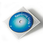 Durable Pocketfix CD/DVD Lomme (Selvklbende) 10pk