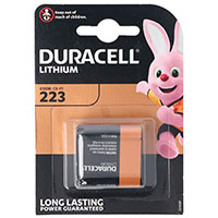 Duracell CR-P2 batteri 6V - Lithium (223) 1-Pack