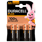 Duracell Plus Batterier AA (MN1500/LR06) 4pk