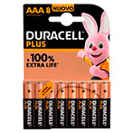 Duracell Plus Batterier AAA (MN2400/LR03) 8pk