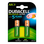 Duracell Ultra Mignon Genopladelig Batterier AA (2500mAh) 2pk