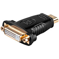DVI til HDMI Adapter - Guldbelagt
