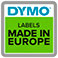 Dymo D1 Label Tape - 7m (9mm) Sort/Hvid - 10pk