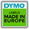 Dymo D1 Label Tape - 7m (12mm) Hvid/Transparent