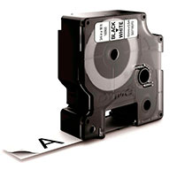 Dymo D1 Label Tape - 7m (19mm) Sort/Hvid