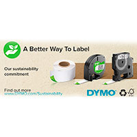 Dymo LabelManager 210D+ (6/9/12mm D1) QWERTY + 1x 12mm D1 + Kuffert + Adapter