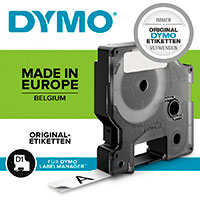 Dymo LabelManager 210D+ (6/9/12mm D1) QWERTZ + 1x 12mm D1