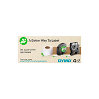 Dymo LabelWriter Adresselabel Transparent (36x89mm) 260 stk