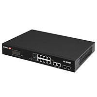 Edimax GS-5210PL Netvrk Switch 12 Port - 10/100/1000Mbps (30W Poe)