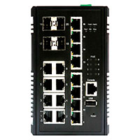Edimax IGS-5416P Netvrk Switch 20 Port - 10/100/1000Mbps (30W Poe)
