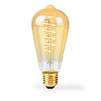 Edison dæmpbar Edison LED filament pære E27 3,8W (26W) 2100K
