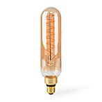 Edison LED filamentpære E27 - 9W (47W) Nedis Spiral Deco