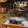 Elektrisk gril m/aftagelig bordgrill (2000W) Adler