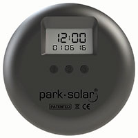 Elektronisk P-Skive (Solcelle) Sort - Park Solar FS20