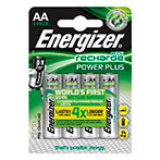 Energizer Power Genopladelige AA Batterier (2000mAh) 4-pak