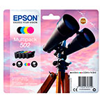 Epson 502 Value Pack Blkpatroner (210/165 sider) Sort/Magenta/Cyan/Gul