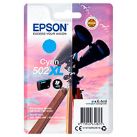 Epson 502XL Blkpatron 470 sider - Cyan
