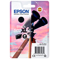 Epson 502XL Blkpatron 550 sider - Sort