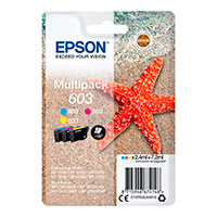 Epson 603 Blkpatron (Gul/Cyan/Magenta) 3-Pak